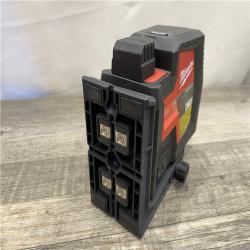 AS-IS Milwaukee 100 ft. REDLITHIUM Lithium-Ion USB Green Rechargeable Cross Line Laser Level Kit