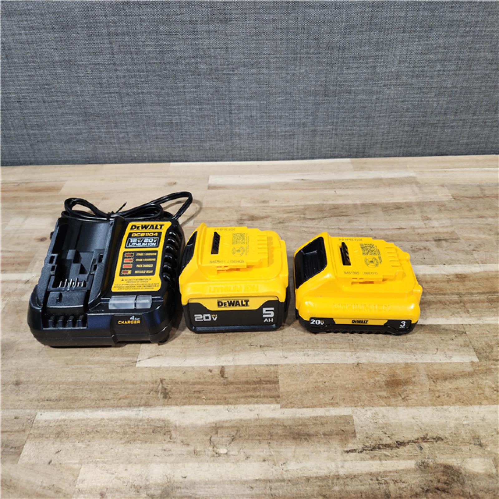 HOUSTON LOCATION - AS-IS DEWALT 2 TOOL COMBO KIT W/ (2) BATTERY & CHARGER
