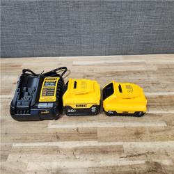 HOUSTON LOCATION - AS-IS DEWALT 2 TOOL COMBO KIT W/ (2) BATTERY & CHARGER
