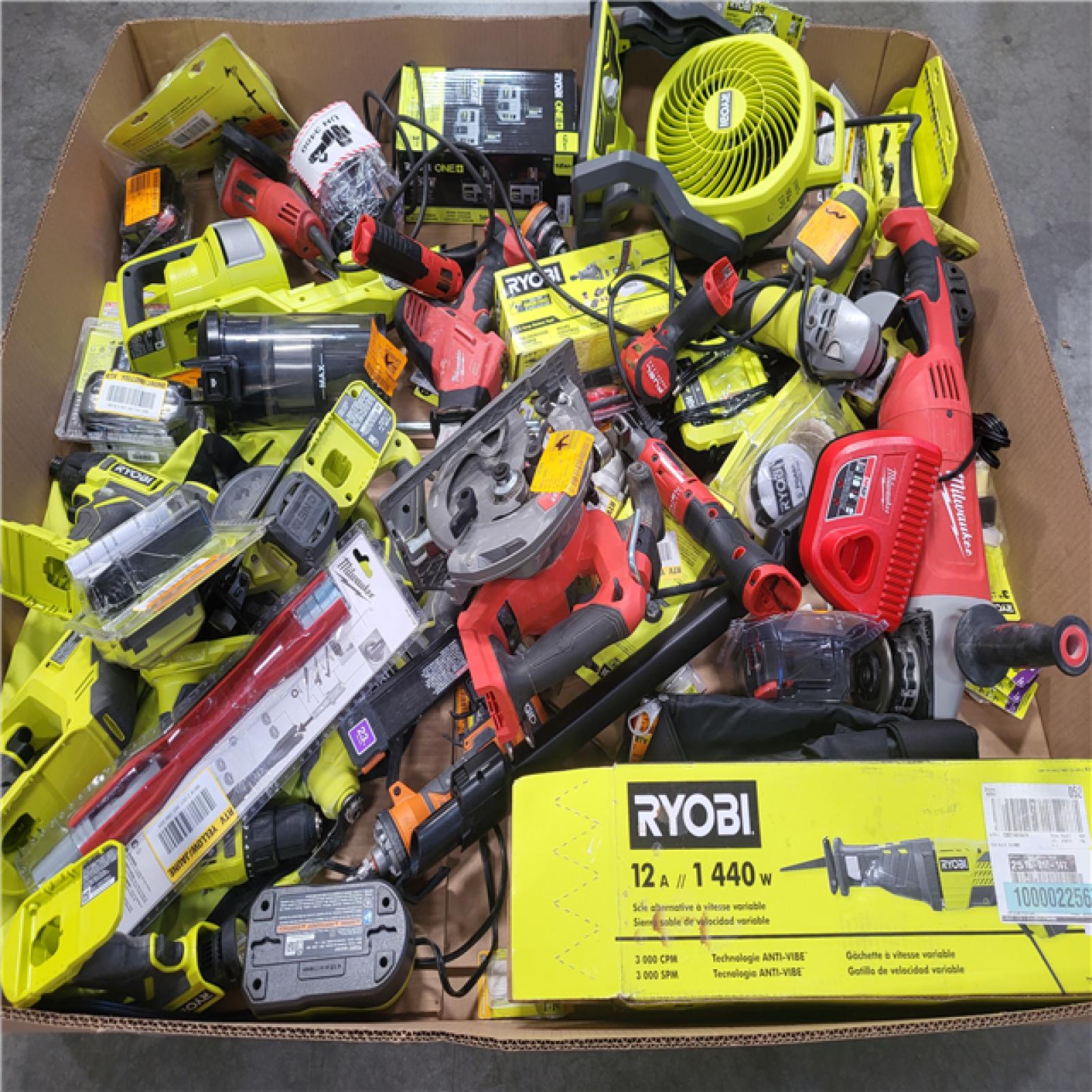 CALIFORNIA AS-IS TOOL PALLET