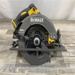 AS-IS DEWALT FLEXVOLT 60V MAX Cordless Brushless 7-1/4 in. Circular Saw with Brake (Tool Only)