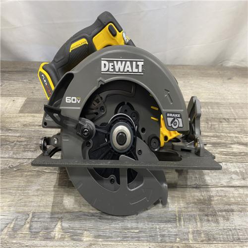 AS-IS DEWALT FLEXVOLT 60V MAX Cordless Brushless 7-1/4 in. Circular Saw with Brake (Tool Only)