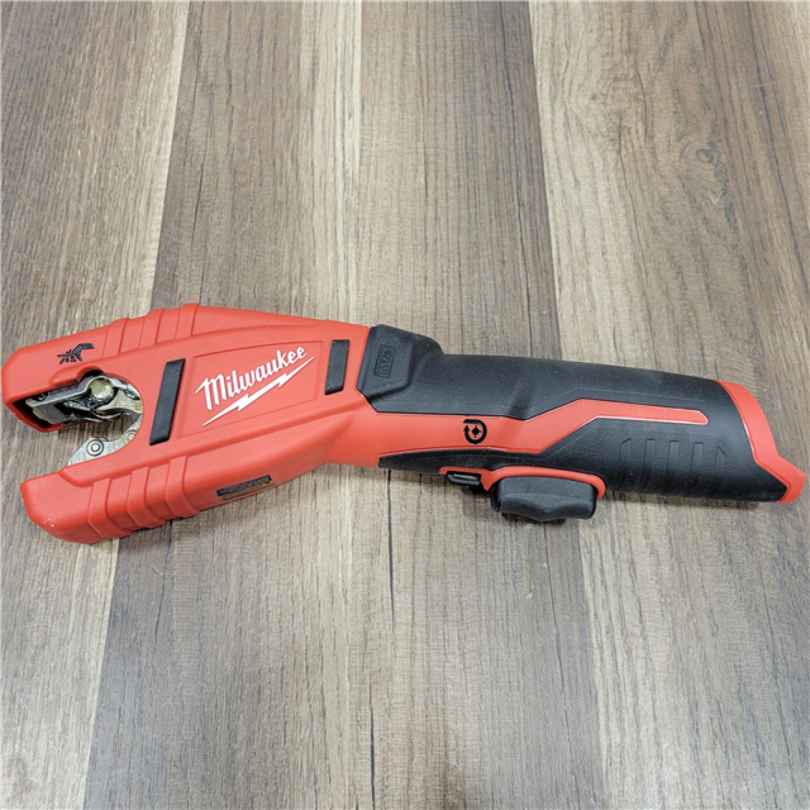 AS-IS Milwaukee M12 12V Lithium-Ion Cordless Copper Tubing Cutter (Tool-Only)