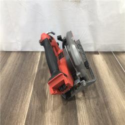 AS-IS Milwaukee FUEL 18V Lithium-Ion Brushless Cordless 7-1/4 in. Circular Saw (Tool-Only)