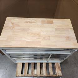 Phoenix Husky Modular Tool Storage 52 in. W White Mobile Workbench Cabinet