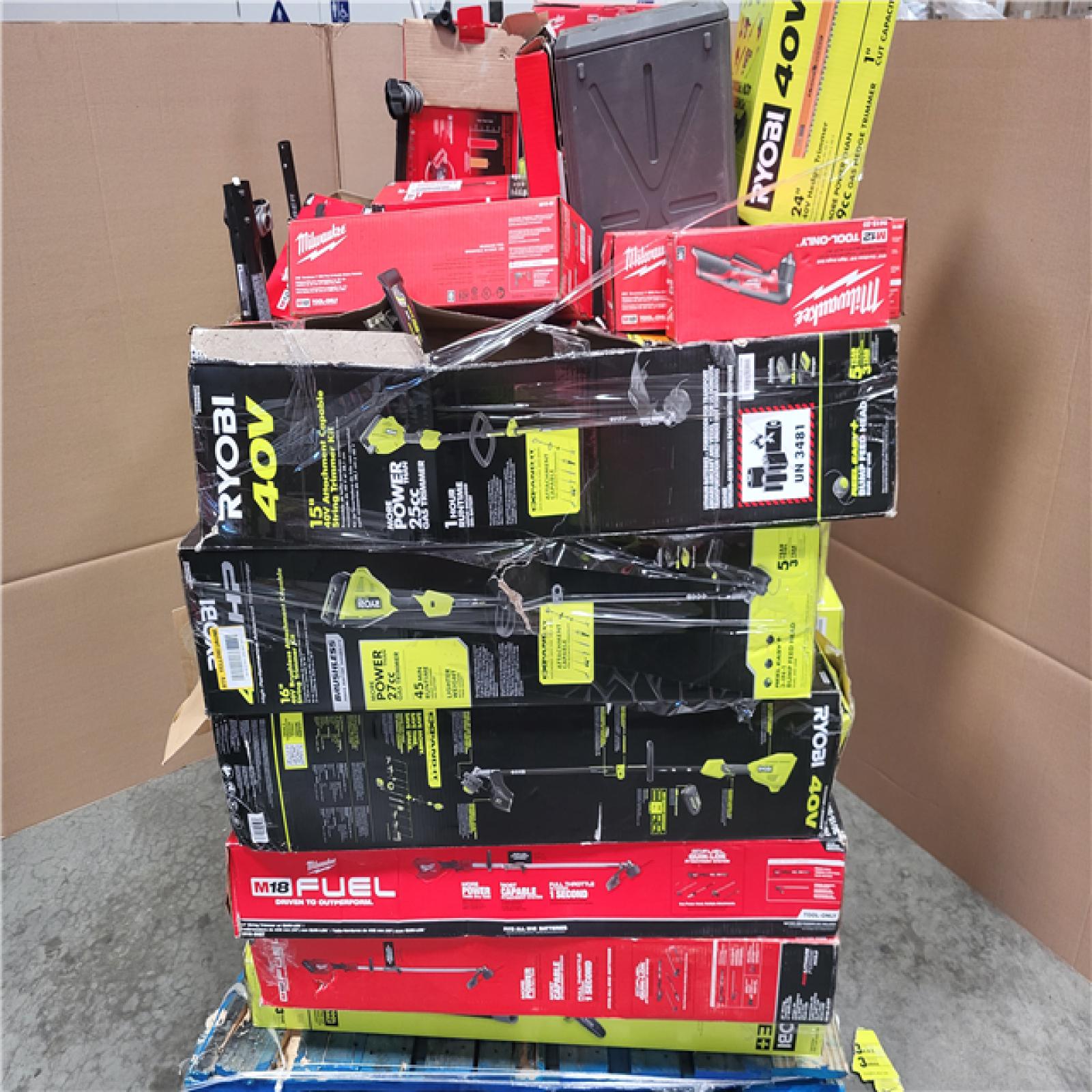 CALIFORNIA AS-IS TOOL PALLET