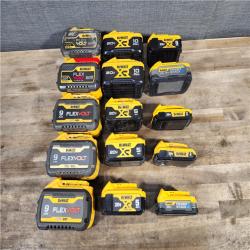 HOUSTON LOCATION - AS-IS DEWALT BATTERY PACK QTY - 15