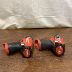 AS-IS MILWAUKEE M18 FUEL 18V Lithium-Ion Brushless Cordless Hammer Drill and Impact Driver Combo Kit (2-Tool) with 2 Batteries