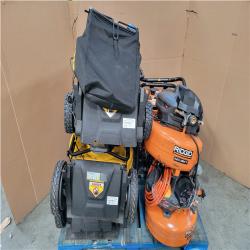 CALIFORNIA AS-IS OUTDOOR POWER EQUIPMENT