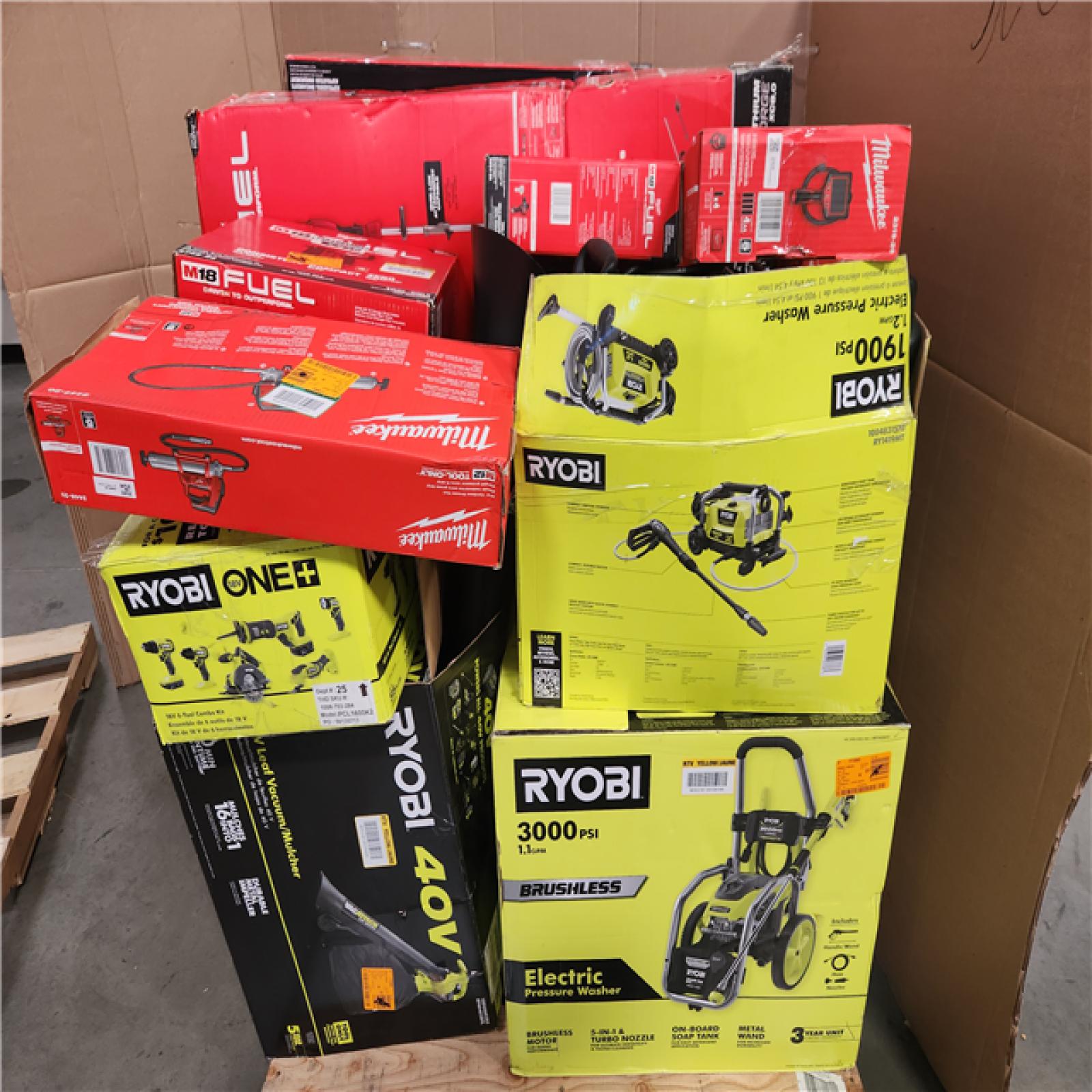 CALIFORNIA AS-IS TOOL PALLET