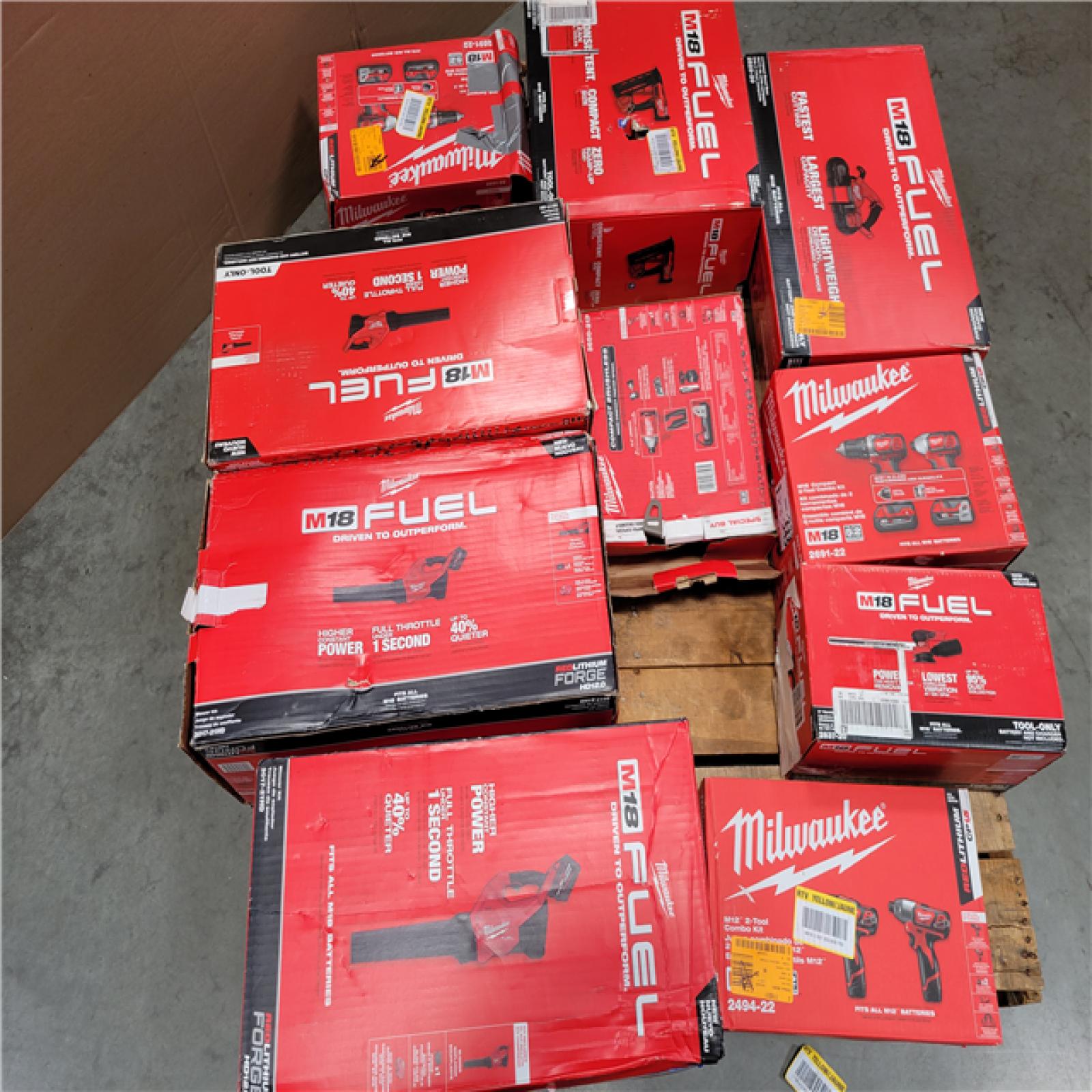CALIFORNIA AS-IS TOOL PALLET