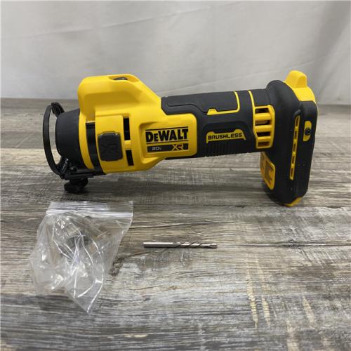 AS-IS DEWALT XR 20V Lithium-Ion Cordless Rotary Drywall Cut-Out Tool (Tool Only)