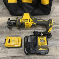 AS-IS DEWALT Atomic 20-Volt Maximum Cordless Brushless Compact Reciprocating Saw Kit