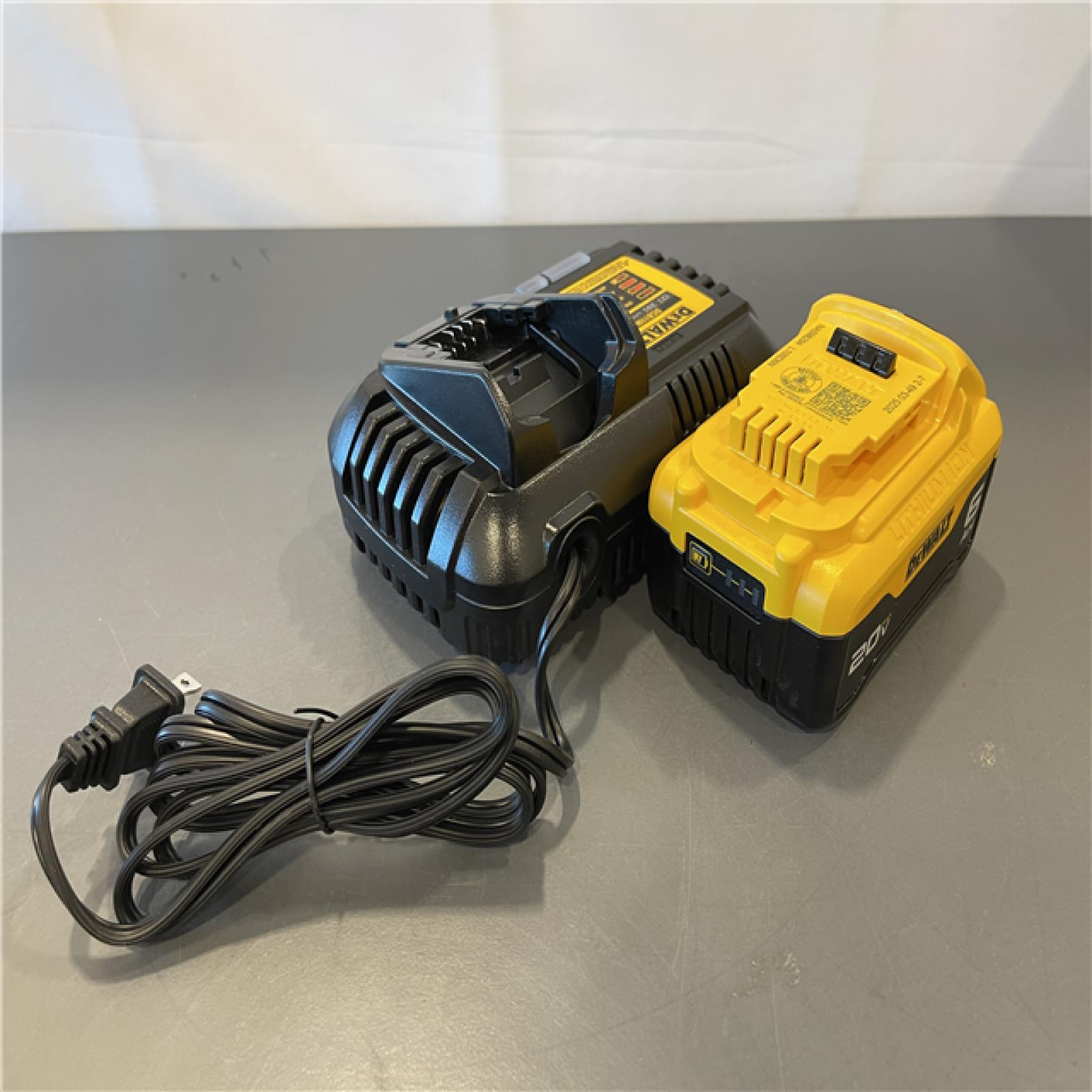 Like New! - Dewalt 20V Lithium-Ion 6.0Ah Battery Pack & Charger Kit