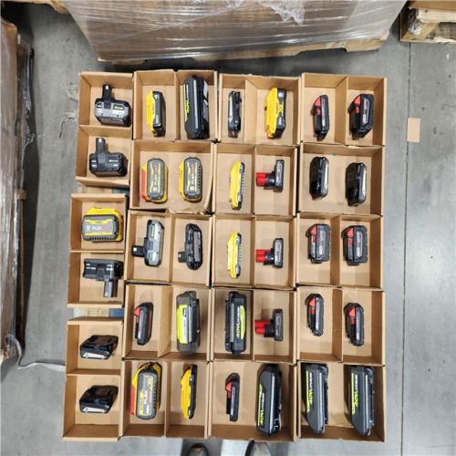 DALLAS LOCATION - AS-IS BATTERY PALLET