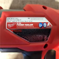 HOUSTON LOCATION - AS-IS Milwaukee FUEL 18-Volt Lithium-Ion Brushless Cordless Gen II 16-Gauge Angled Finish Nailer (Tool-Only)