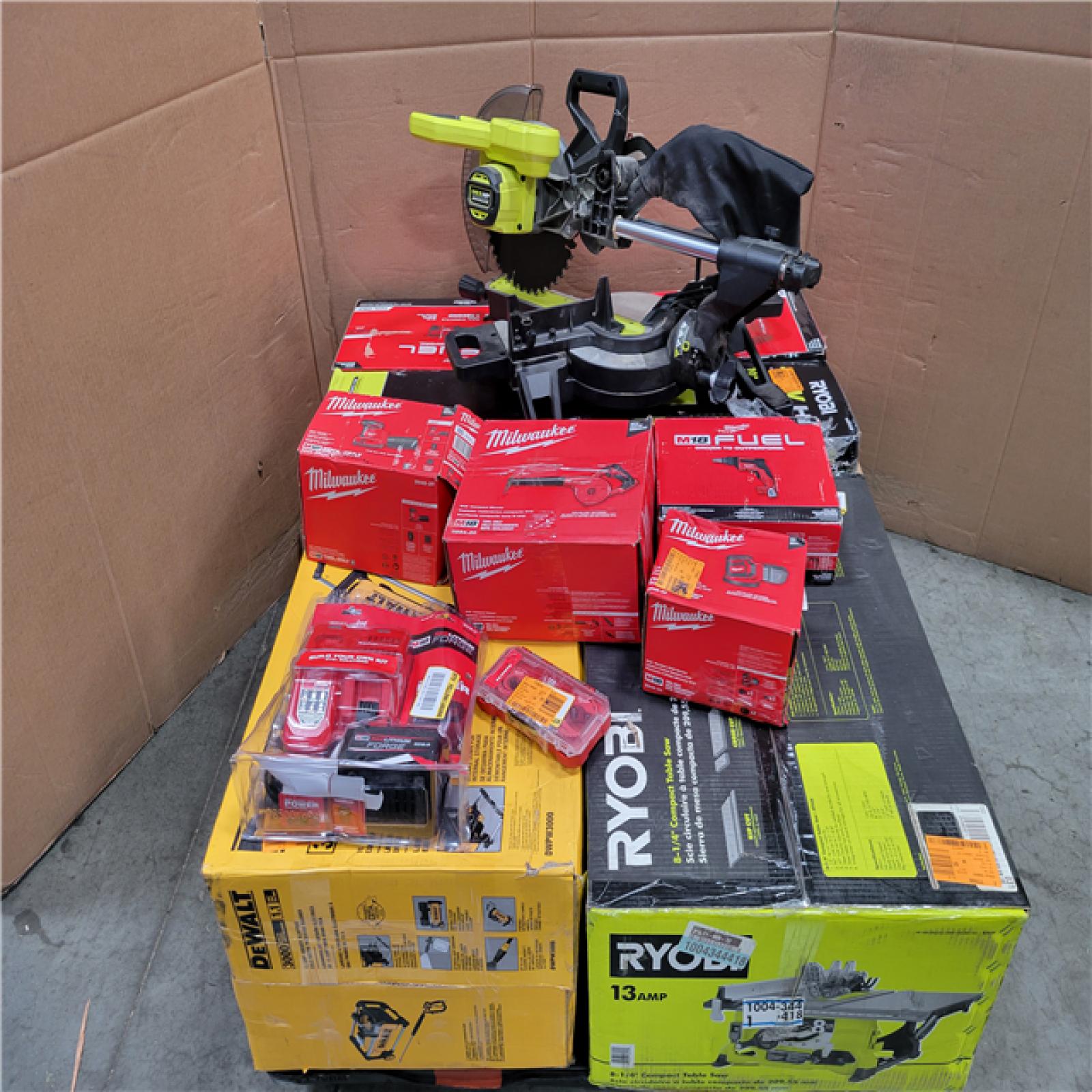 CALIFORNIA AS-IS TOOL PALLET