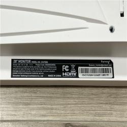 AS-IS Suevery 28 4K UHD IPS Computer Monitor White