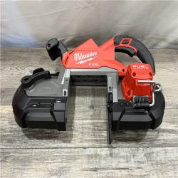 AS-IS Milwaukee FUEL 18V Lithium-Ion Brushless Cordless Deep Cut Band Saw (Tool-Only)