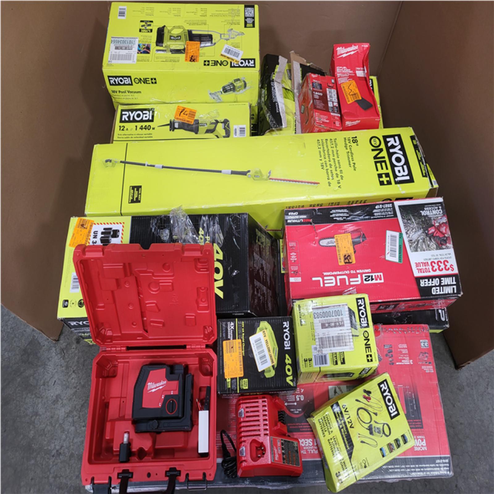 CALIFORNIA AS-IS TOOL PALLET