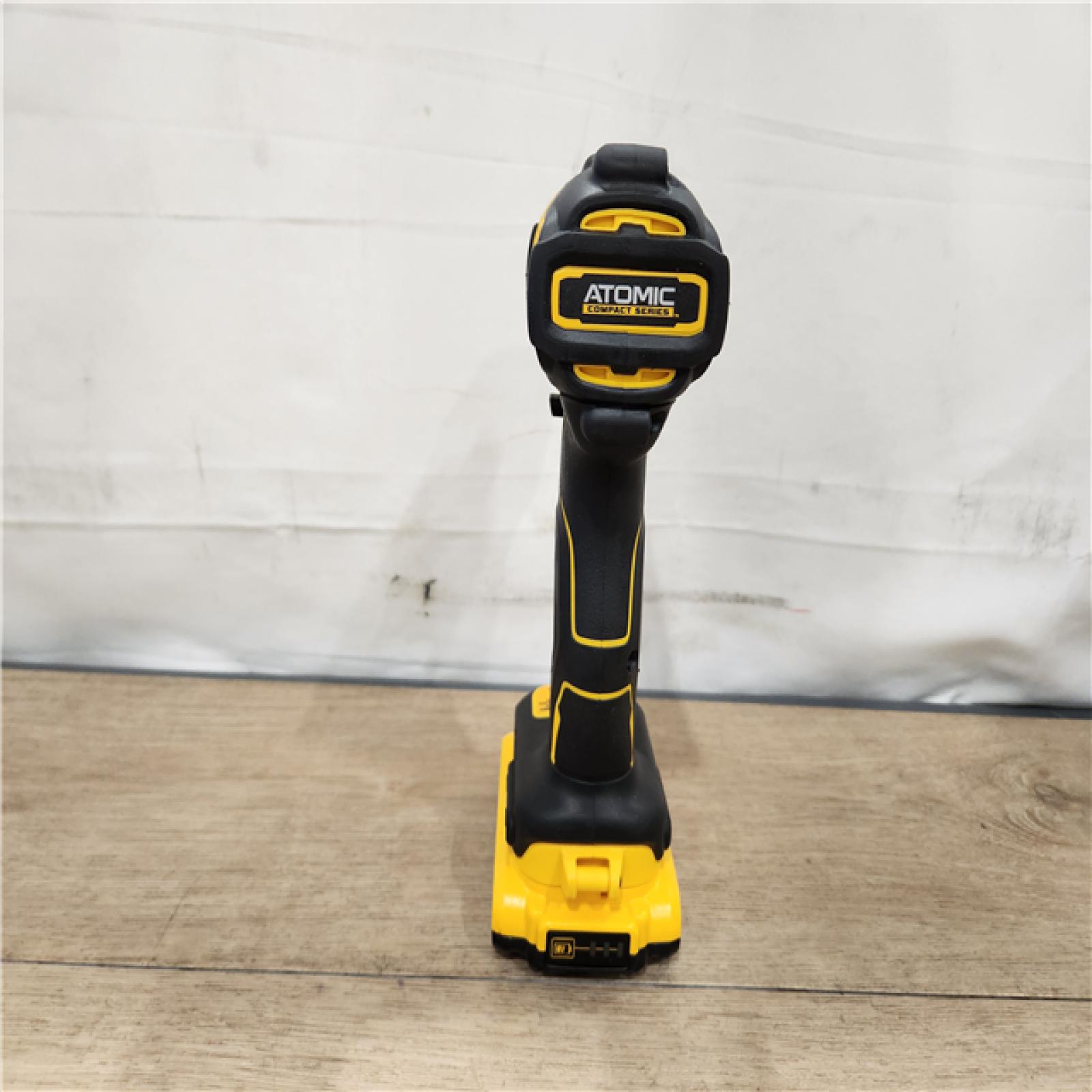 AS-IS- DEWALT ATOMIC 20V MAX* Brushless Cordless Compact 1/4 in. Impact Driver Kit