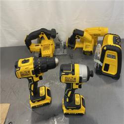 AS-IS - DEWALT 20-Volt Max Lithium-Ion 5-Tool Cordless Combo Kit