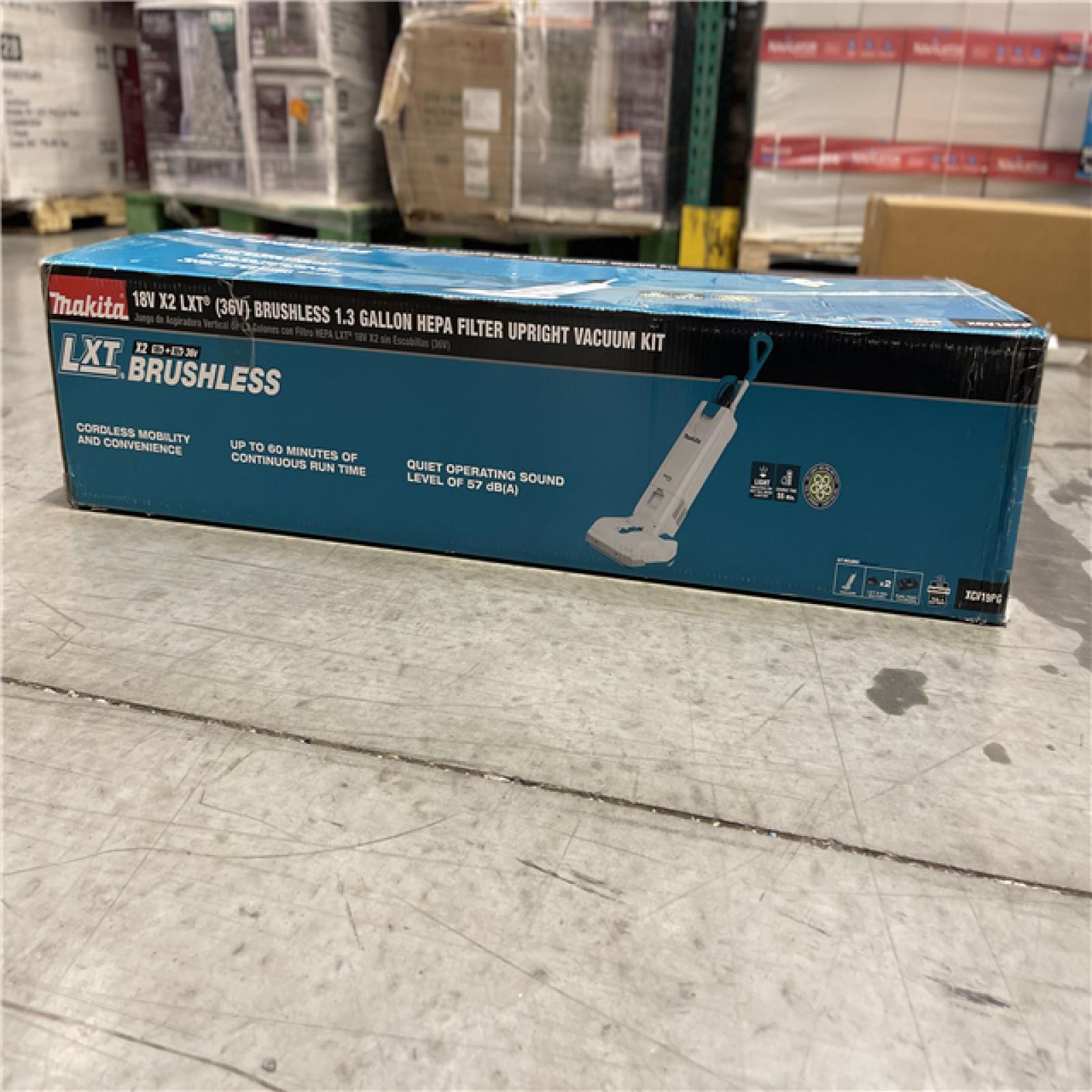 NEW! - Makita 18V X2 LXT Lithium-Ion (36V) 6.0 Ah Brushless Cordless 1.3 Gal. HEPA Filter Upright Vacuum