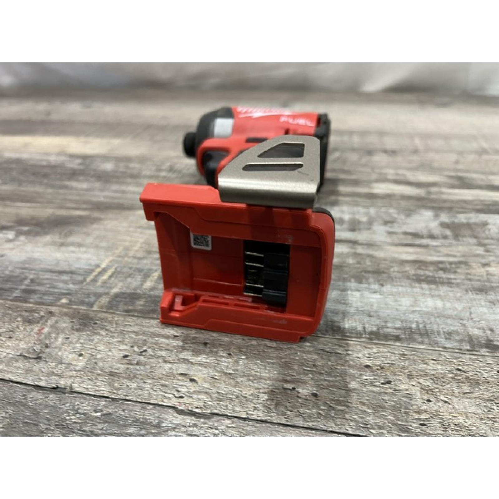 AS-IS Milwaukee FUEL 18V Lithium-Ion Brushless Cordless 1/4 in. Hex Impact Driver (Tool-Only)