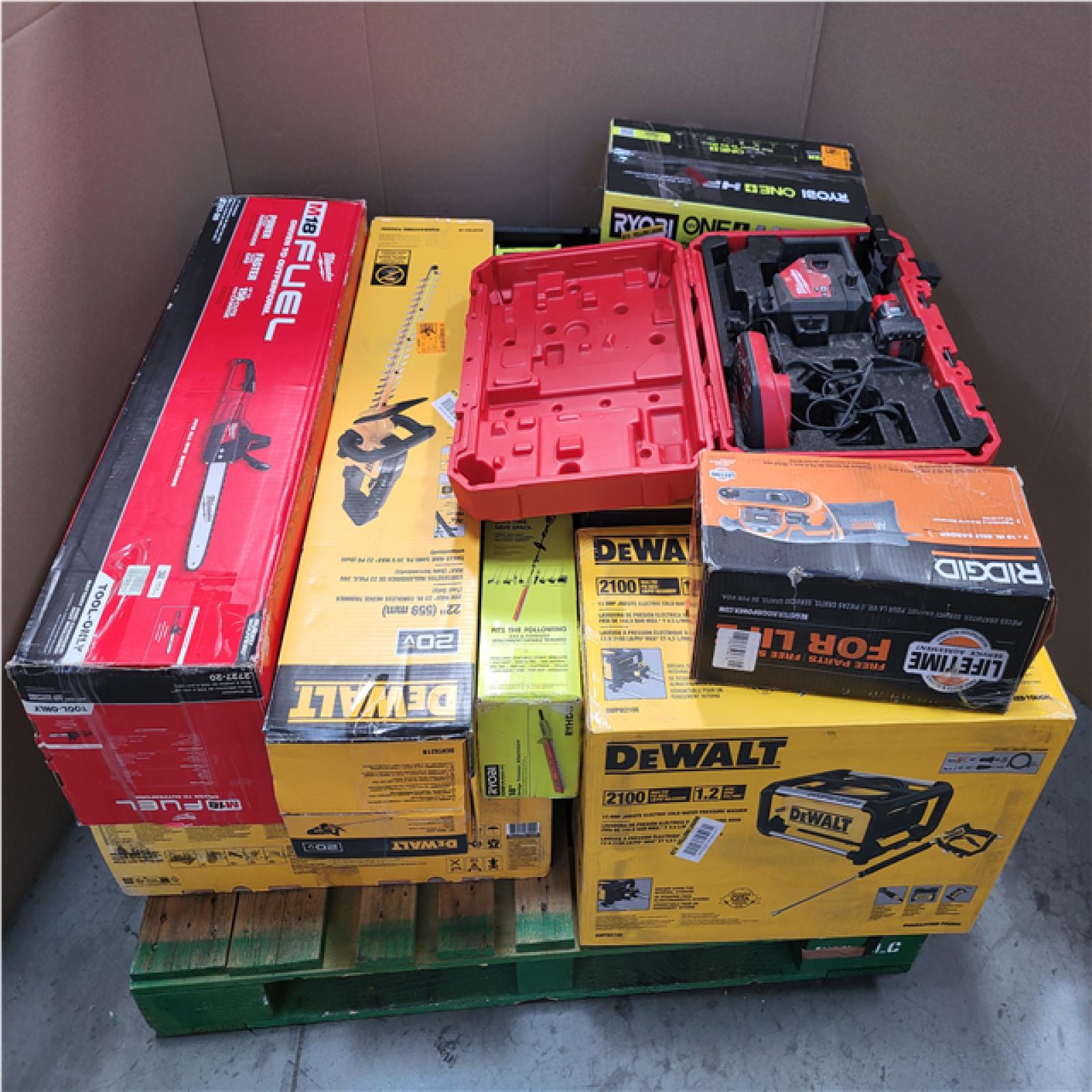 CALIFORNIA AS-IS TOOL PALLET