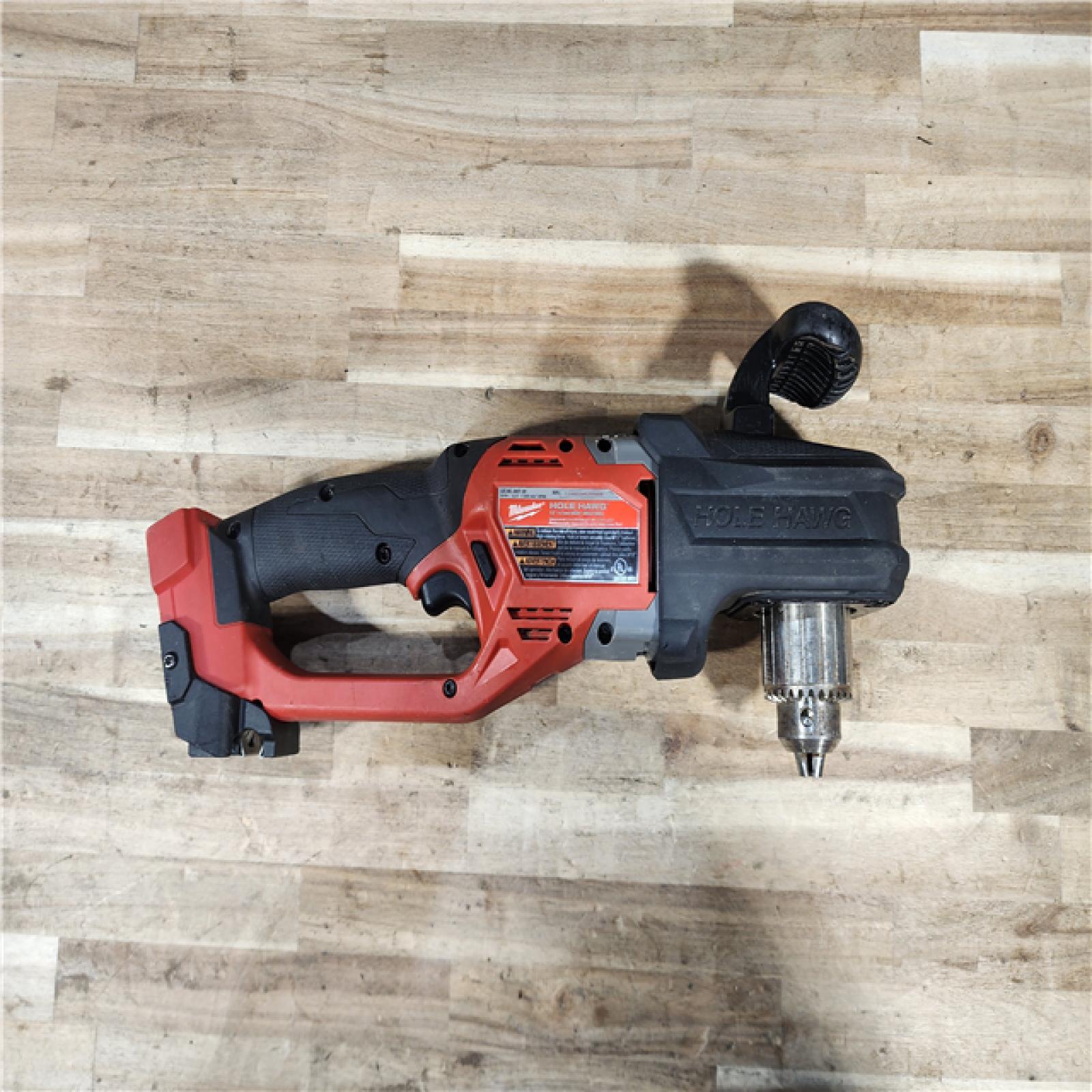 HOUSTON LOCATION - AS-IS Milwaukee FUEL GEN II 18V Lithium-Ion Brushless Cordless 1/2 in. Hole Hawg Right Angle Drill (Tool-Only)