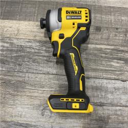 AS-IS DEWALT Atomic 20V Max Lithium-Ion Brushless Cordless Compact 1/4 in. Impact Driver Kit