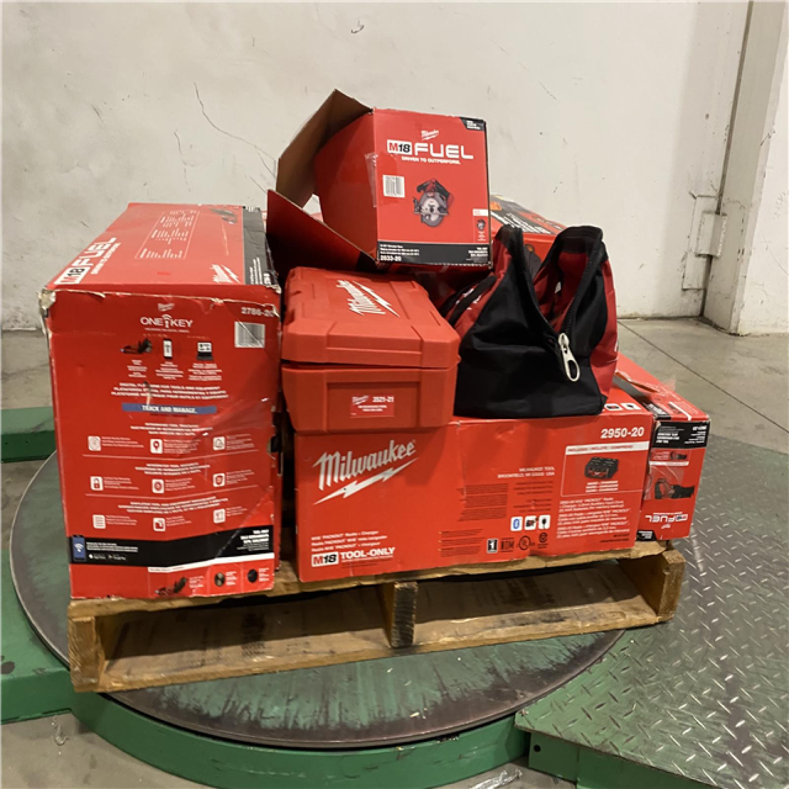Dallas Location - As-Is MILWAUKEE Tool Pallet