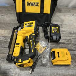 AS-IS DEWALT ATOMIC 20V MAX Lithium Ion Cordless 23 Gauge Pin Nailer Kit