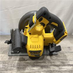AS-IS DEWALT FLEXVOLT 60V MAX Cordless Brushless 7-1/4 in. Circular Saw with Brake (Tool Only)