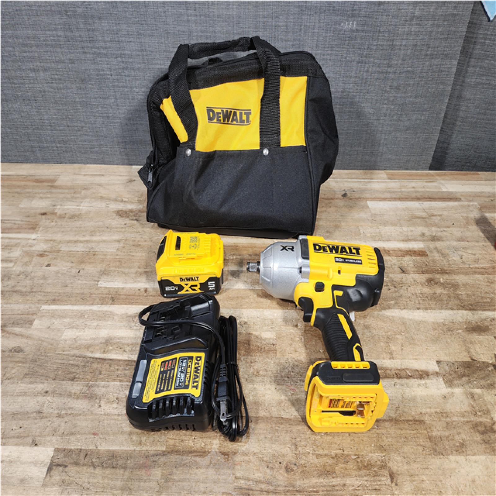 Houston Location AS-IS DeWalt XR Impact and Battery with Charger