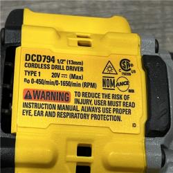 AS-IS DEWALT ATOMIC 20-Volt MAX Lithium-Ion Cordless Combo Kit