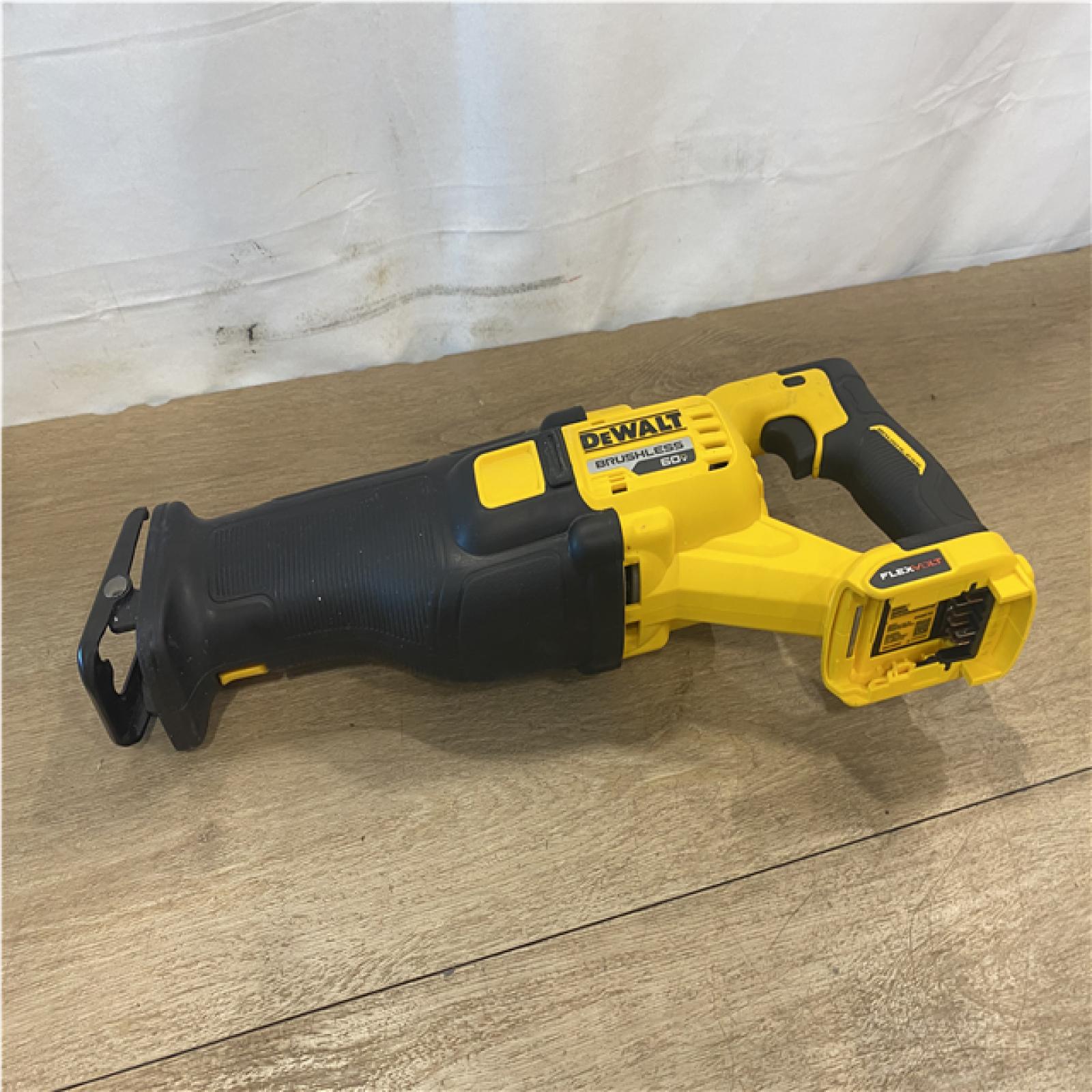 AS-IS DEWALT FLEXVOLT 60V MAX Cordless Brushless Reciprocating Saw (Tool Only)