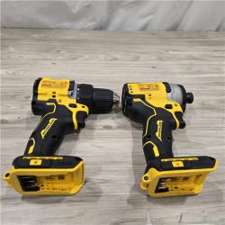 AS-IS Dewalt DCK225D2 20V MAX ATOMIC Compact Cordless Drill Driver and Impact Driver Combo Kit