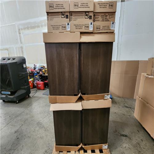 Phoenix Location Hampton Bay Assembled Bathroom/Kitchen Cabinet in Brindle Pallet (7 Cabinets)