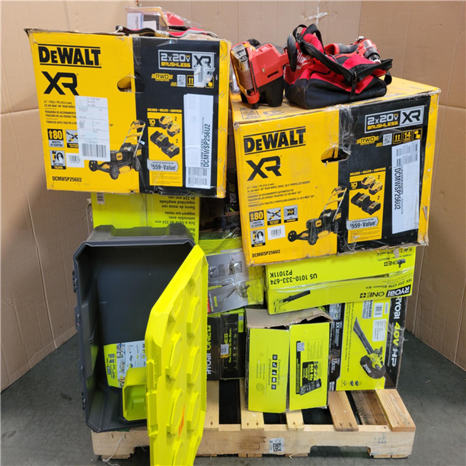 CALIFORNIA AS-IS TOOL PALLET