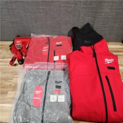 HOUSTON LOCATION - AS-IS MILWAUKEE 4 HEATED CLOTHING COMBO KIT