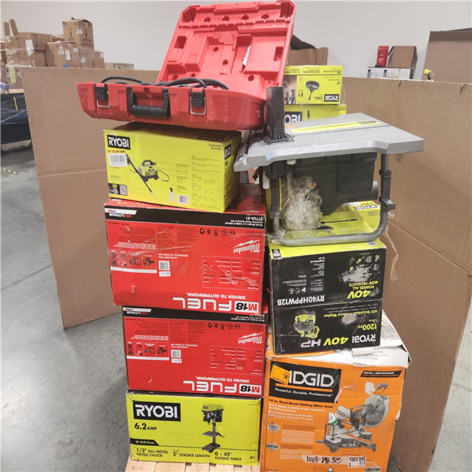 California AS-IS TOOL PALLET