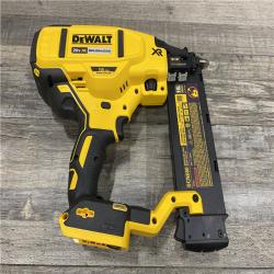 AS-IS DEWALT 20V MAX XR Lithium-Ion Electric Cordless 18-Gauge Brad Nailer (Tool Only)