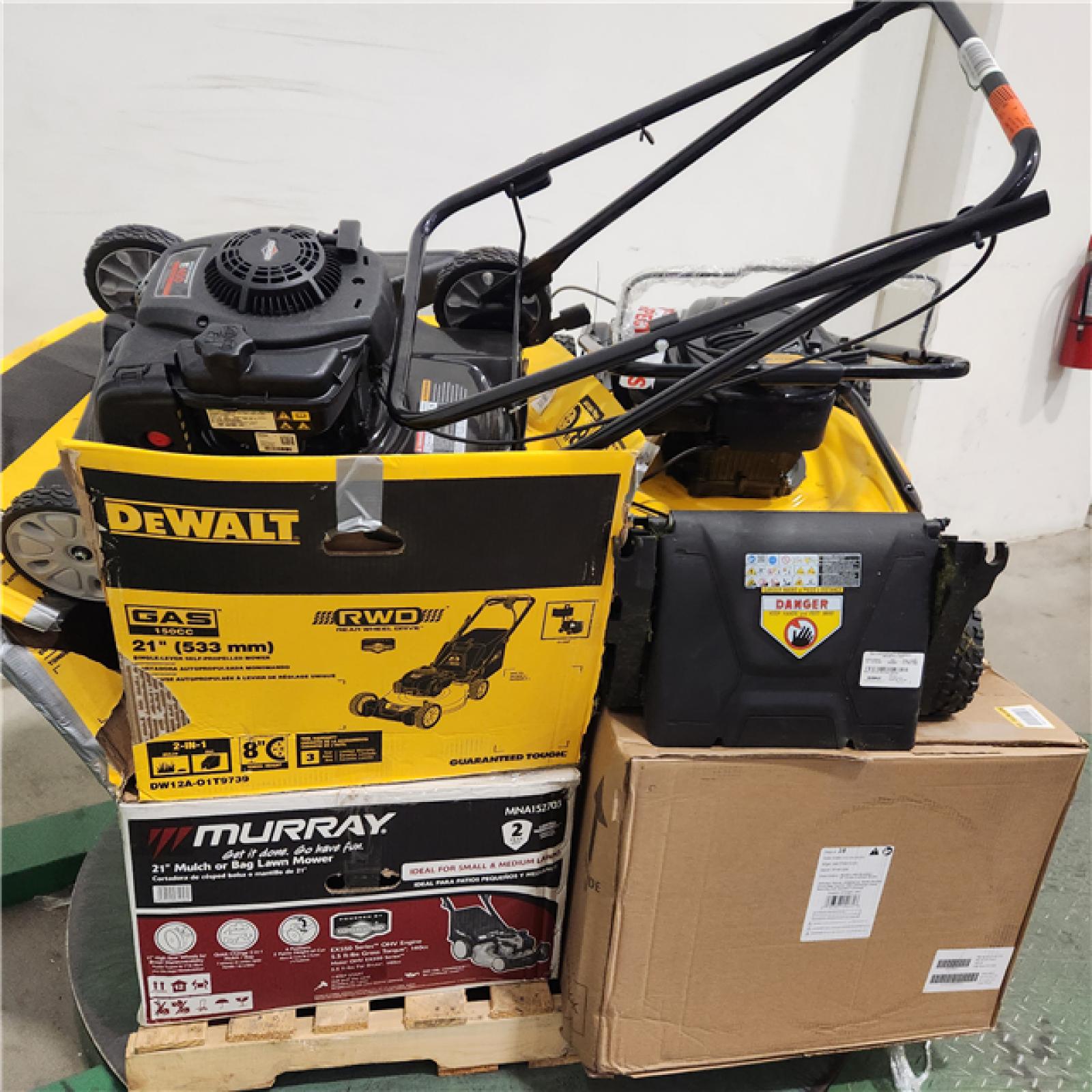 Dallas Location - As-Is Lawn Mower Pallet