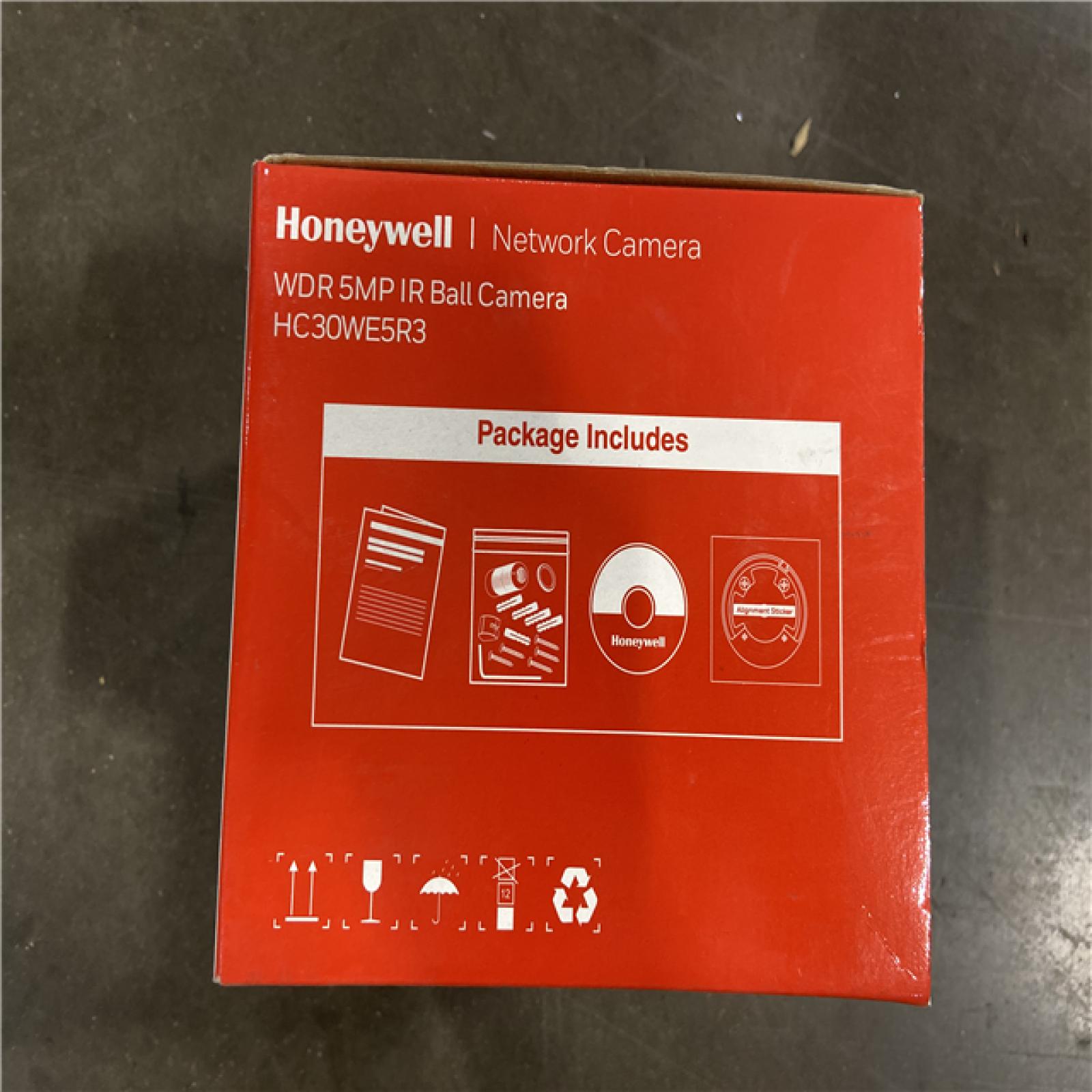 NEW! - Honeywell HC30WE5R3 5MP WDR TDN IR Fixed Ball Camera