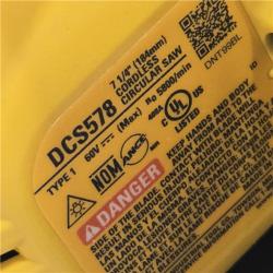 AS-IS DeWALT Flexvolt Max 7-1/4 60V Circular Saw (Tool Only)