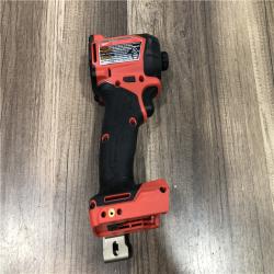 AS-IS Milwaukee FUEL SURGE 18V Lithium-Ion Brushless Cordless 1/4 in. Hex Impact Driver (Tool-Only)