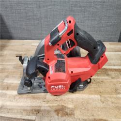 HOUSTON LOCATION - AS - IS Milwaukee FUEL 18V Lithium-Ion Brushless Cordless 7-1/4 in. Circular Saw (Tool-Only)