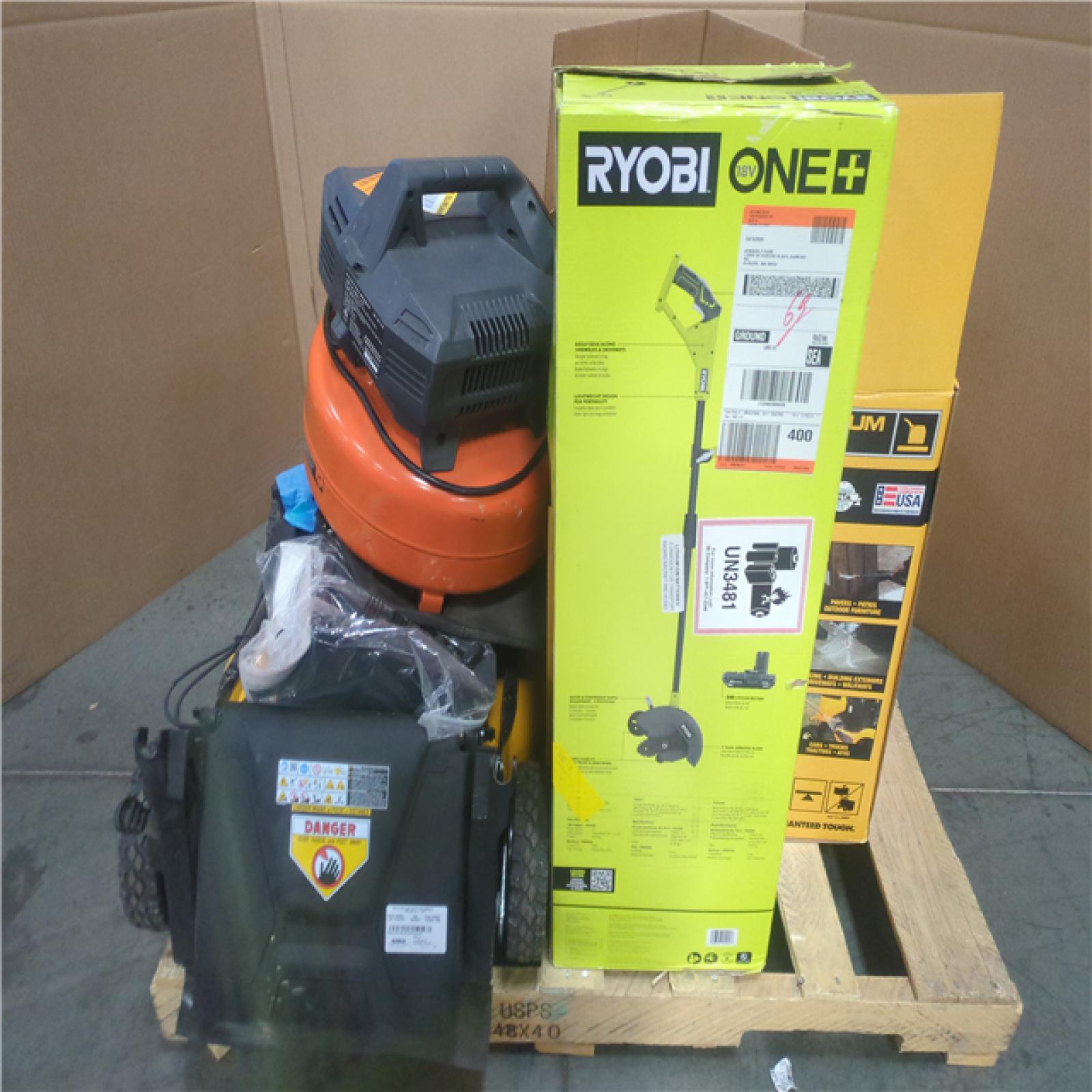 CALIFORNIA AS-IS OUTDOOR POWER EQUIPMENT