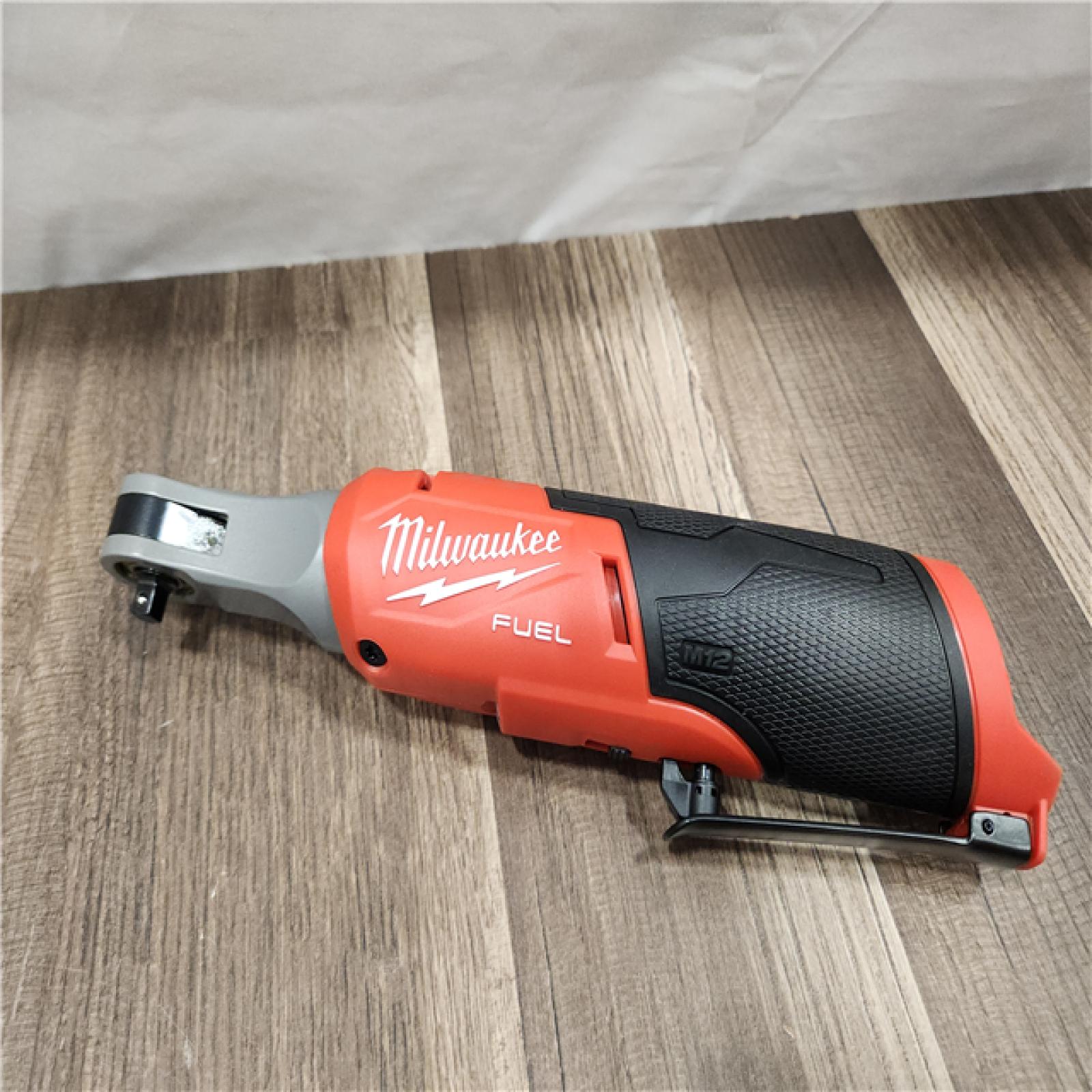 AS-IS- Milwaukee M12 FUEL Brushless Lithium-Ion 1/4 in. Cordless High Speed Ratchet (Tool Only)